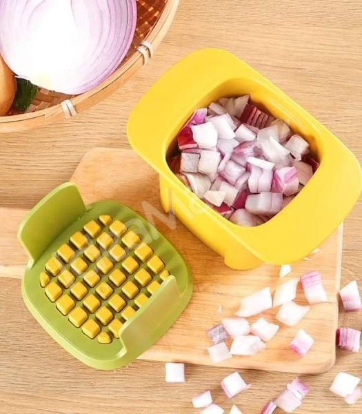 2-in-1-manual-vegetable-cutter-with-interchangeable-stainless-steel-blades-for-cubes-strips-product-image