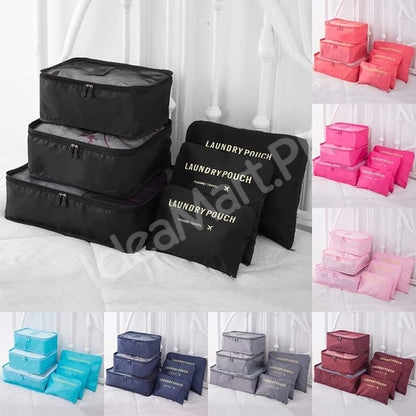 6-pieces-travel-storage-bags-waterproof-luggage-organizer-set-product-image