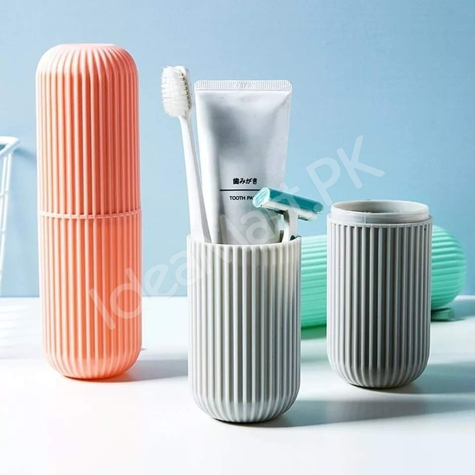 2-in-1-plastic-portable-capsule-travel-toothbrush-toiletries-storage-case-with-rinse-cup-product-image