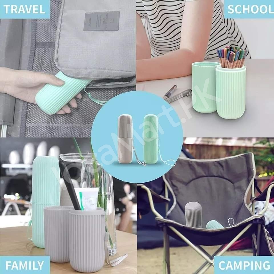 2-in-1-plastic-portable-capsule-travel-toothbrush-toiletries-storage-case-with-rinse-cup-product-image