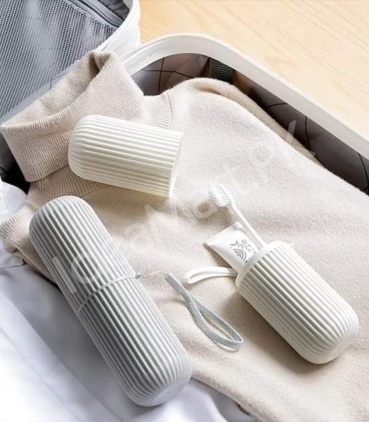 2-in-1-plastic-portable-capsule-travel-toothbrush-toiletries-storage-case-with-rinse-cup-product-image