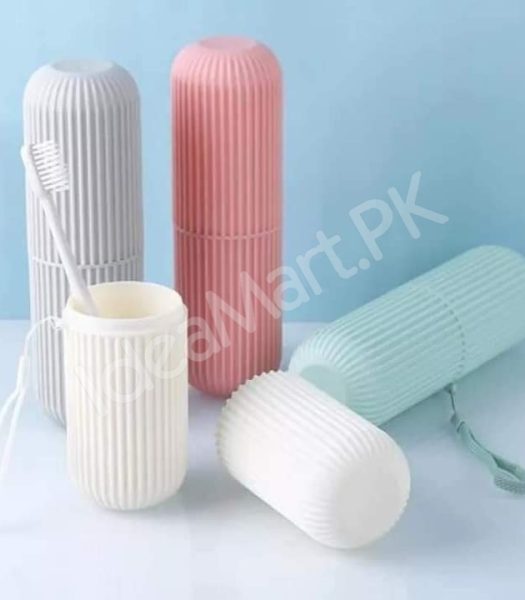 2-in-1-plastic-portable-capsule-travel-toothbrush-toiletries-storage-case-with-rinse-cup-product-image