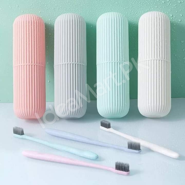 2-in-1-plastic-portable-capsule-travel-toothbrush-toiletries-storage-case-with-rinse-cup-product-image