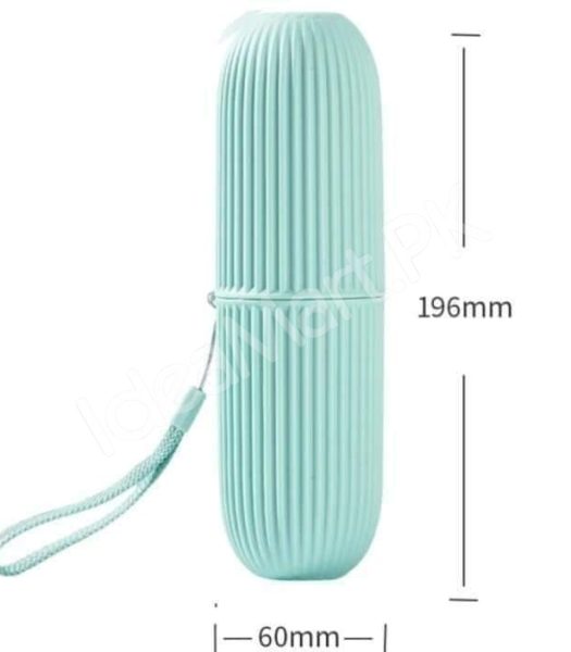 2-in-1-plastic-portable-capsule-travel-toothbrush-toiletries-storage-case-with-rinse-cup-product-image