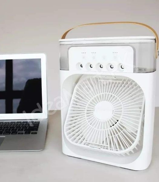 4-in-1-usb-air-cooler-fan-600ml-with-humidifier-night-light-5-mist-levels-product-image