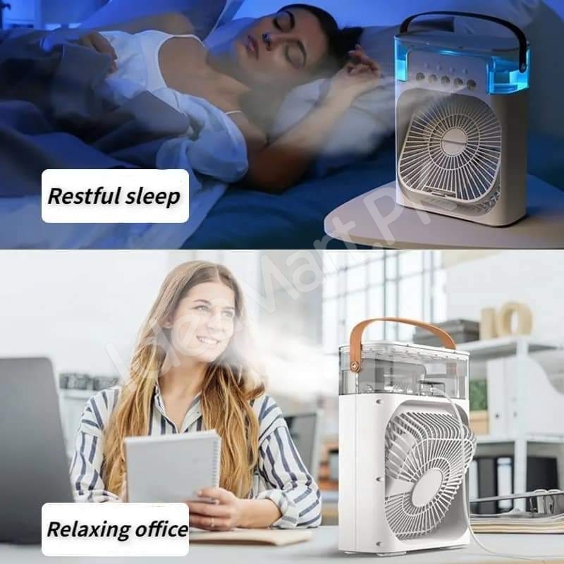 4-in-1-usb-air-cooler-fan-600ml-with-humidifier-night-light-5-mist-levels-product-image