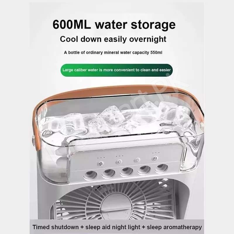 4-in-1-usb-air-cooler-fan-600ml-with-humidifier-night-light-5-mist-levels-product-image