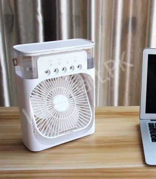 4-in-1-usb-air-cooler-fan-600ml-with-humidifier-night-light-5-mist-levels-product-image