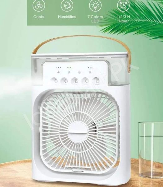 4-in-1-usb-air-cooler-fan-600ml-with-humidifier-night-light-5-mist-levels-product-image