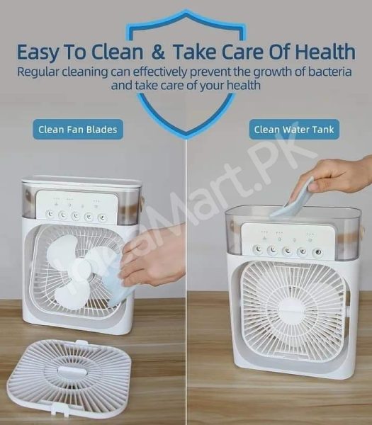 4-in-1-usb-air-cooler-fan-600ml-with-humidifier-night-light-5-mist-levels-product-image