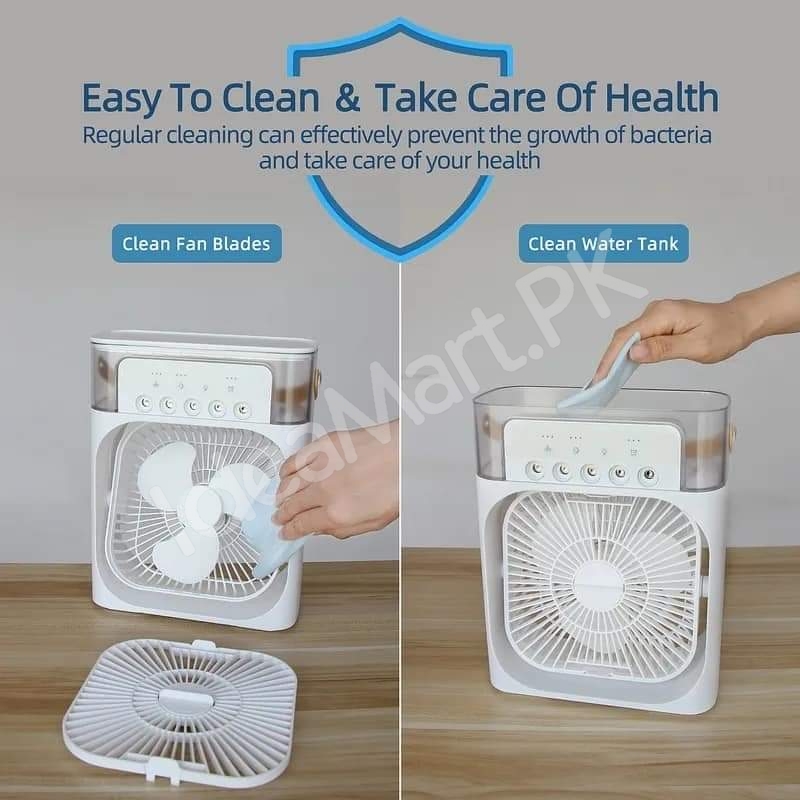 4-in-1-usb-air-cooler-fan-600ml-with-humidifier-night-light-5-mist-levels-product-image