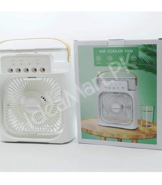 4-in-1-usb-air-cooler-fan-600ml-with-humidifier-night-light-5-mist-levels-product-image