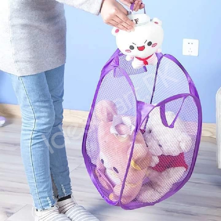 foldable-mesh-laundry-storage-basket-for-dorm-travel-toys-product-image