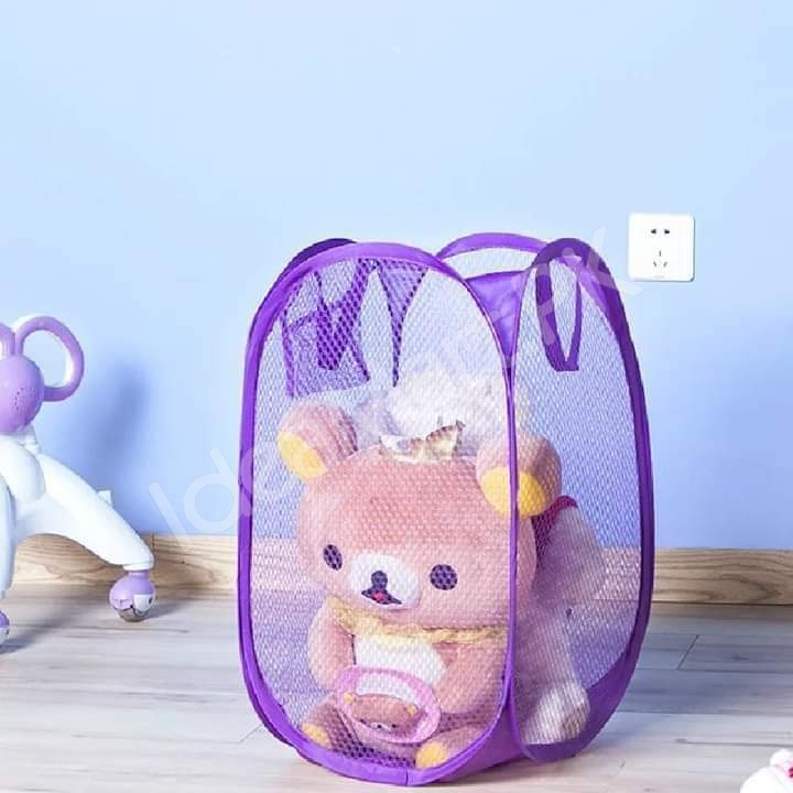 foldable-mesh-laundry-storage-basket-for-dorm-travel-toys-product-image
