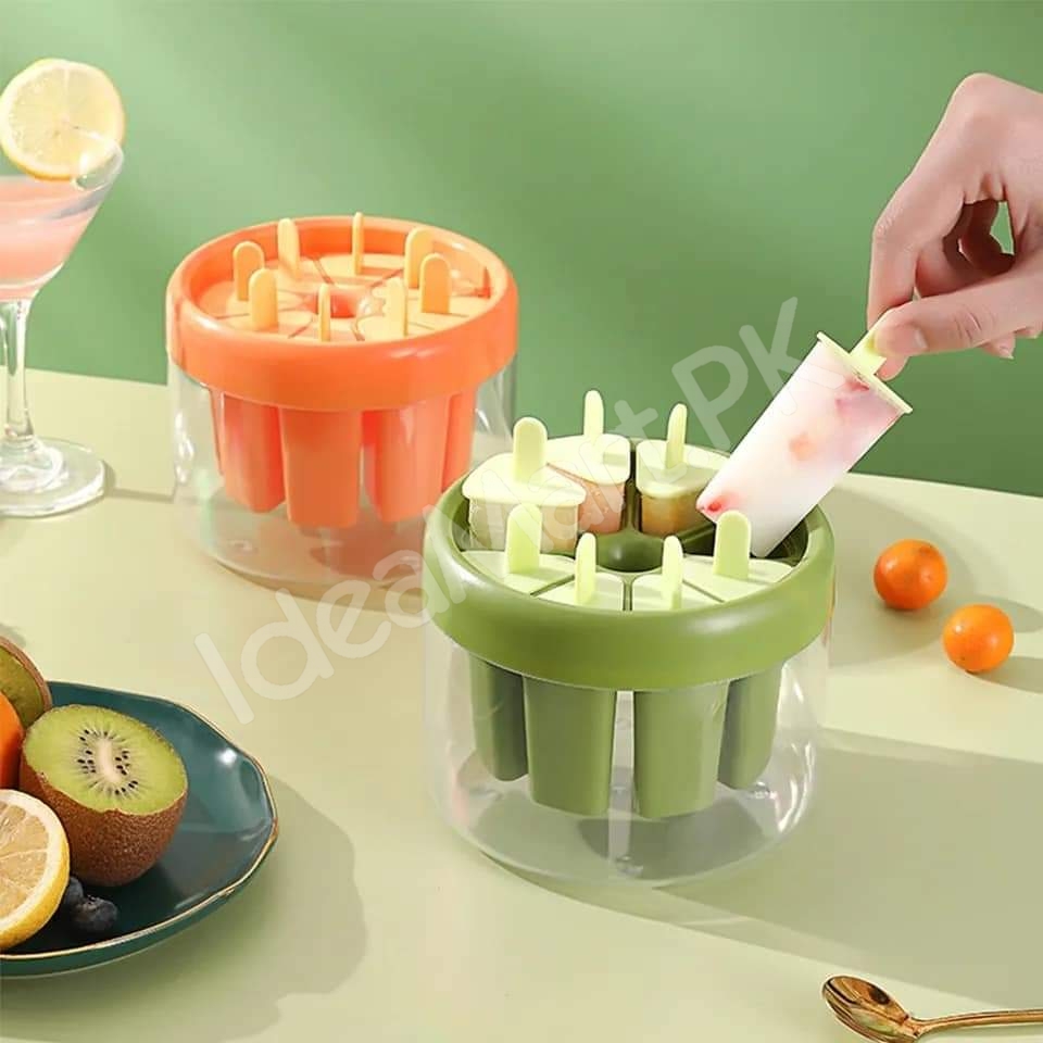 silicone-popsicle-mold-with-sticks-base-for-homemade-juice-fruit-ice-cream-product-image