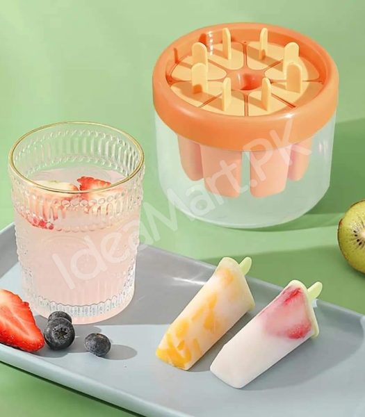 silicone-popsicle-mold-with-sticks-base-for-homemade-juice-fruit-ice-cream-product-image