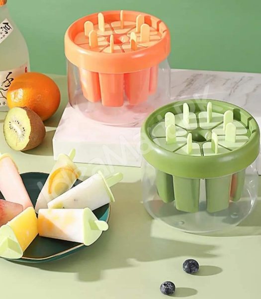 silicone-popsicle-mold-with-sticks-base-for-homemade-juice-fruit-ice-cream-product-image