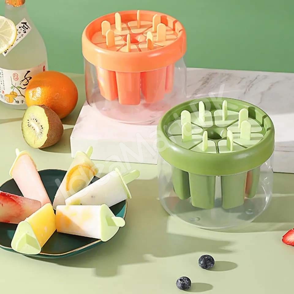 silicone-popsicle-mold-with-sticks-base-for-homemade-juice-fruit-ice-cream-product-image
