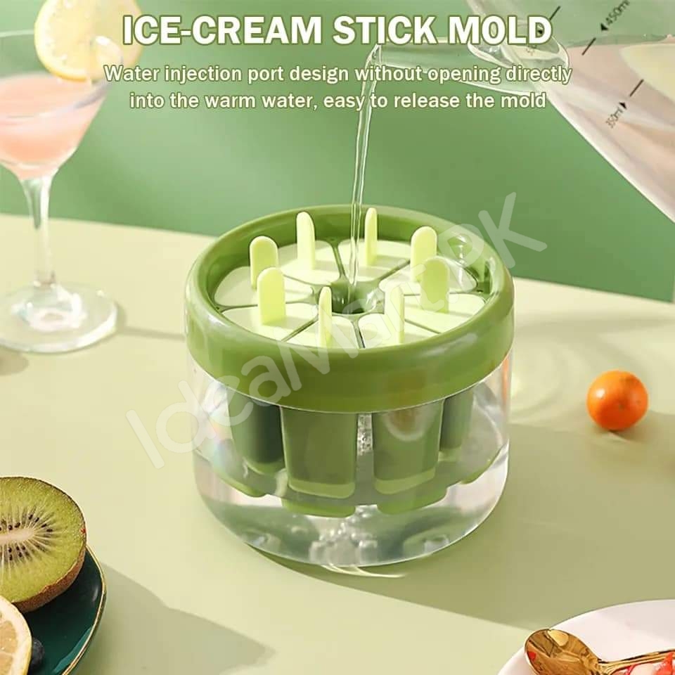 silicone-popsicle-mold-with-sticks-base-for-homemade-juice-fruit-ice-cream-product-image
