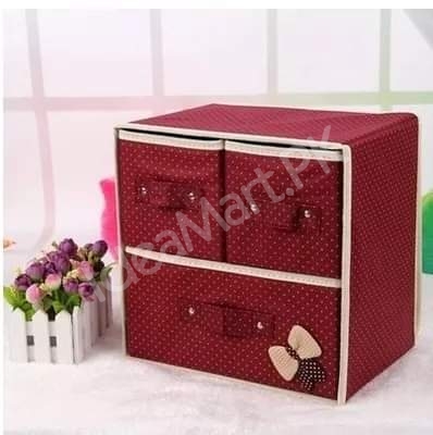 3-piece-foldable-fabric-storage-organizer-for-dresser-shelf-closet-product-image