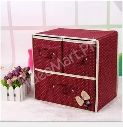 3-piece-foldable-fabric-storage-organizer-for-dresser-shelf-closet-product-image