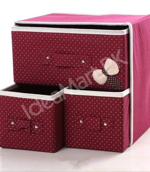 3-piece-foldable-fabric-storage-organizer-for-dresser-shelf-closet-product-image