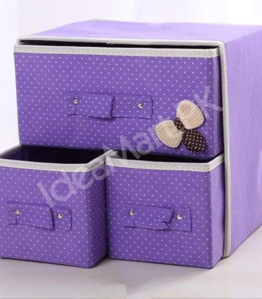 3-piece-foldable-fabric-storage-organizer-for-dresser-shelf-closet-product-image