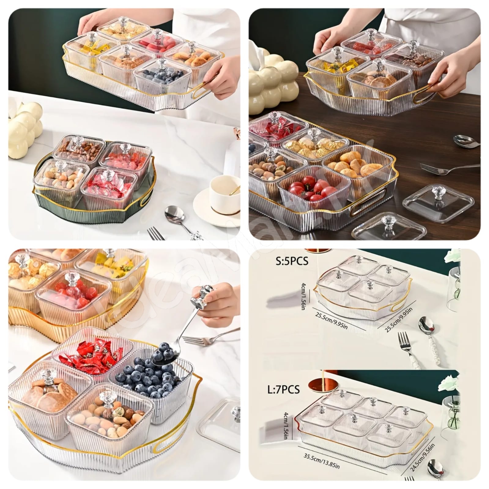acrylic-5-6-piece-dry-fruit-snacks-storage-containers-with-lids-tray-product-image