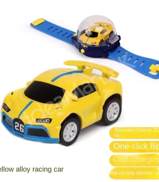 mini-2-4-ghz-rechargeable-rc-car-wrist-watch-toy-with-protective-cover-for-kids-product-image