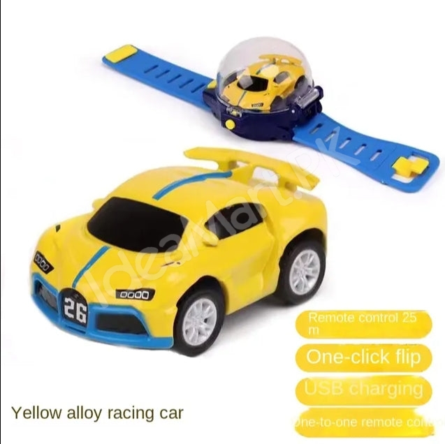 mini-2-4-ghz-rechargeable-rc-car-wrist-watch-toy-with-protective-cover-for-kids-product-image