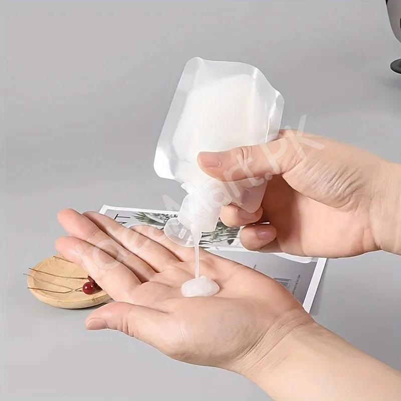 traveling-bottle-set-50ml-refillable-portable-cosmetic-containers-squeezable-travel-bottles-for-shampoo-lotion-bath-gel-and-skincare-product-image