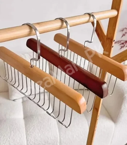 multifunctional-8-hooks-wooden-hanger-space-saver-organizer-product-image