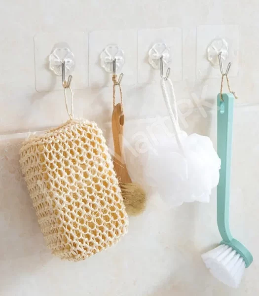 pack-of-10-adhesive-suction-cup-hooks-10kg-stick-hook-heavy-duty-sticky-wall-ceiling-door-nail-free-clear-hook-for-bathroom-and-kitchen-no-scratch-waterproof-and-oilproof-sticker-product-image