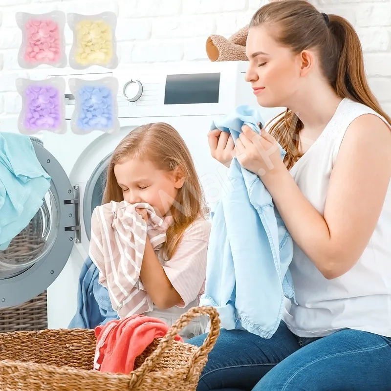 10pcs-laundry-fragrance-beads-long-lasting-rose-scent-portable-gel-capsules-for-clothes-cleaning-freshness-product-image