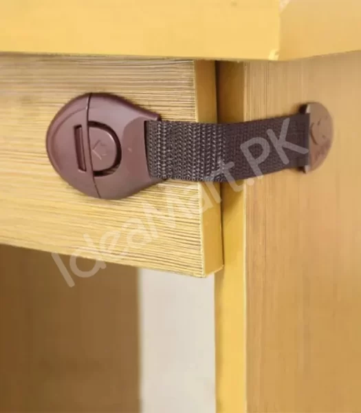 pack-of-2-child-brown-wood-texture-safety-locks-for-drawers-doors-and-refrigerators-child-safety-locks-for-drawers-product-image