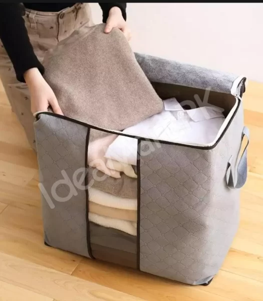 portable-bamboo-charcoal-clothes-blanket-large-folding-bag-storage-box-organizer-product-image