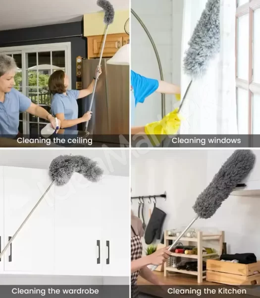 flexible-microfiber-duster-mop-with-extendable-rod-washable-reusable-multi-purpose-home-dust-cleaner-product-image