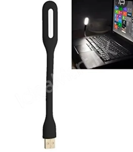 mini-usb-keyboard-led-light-lamp-portable-bendable-adjust-angle-black-product-image