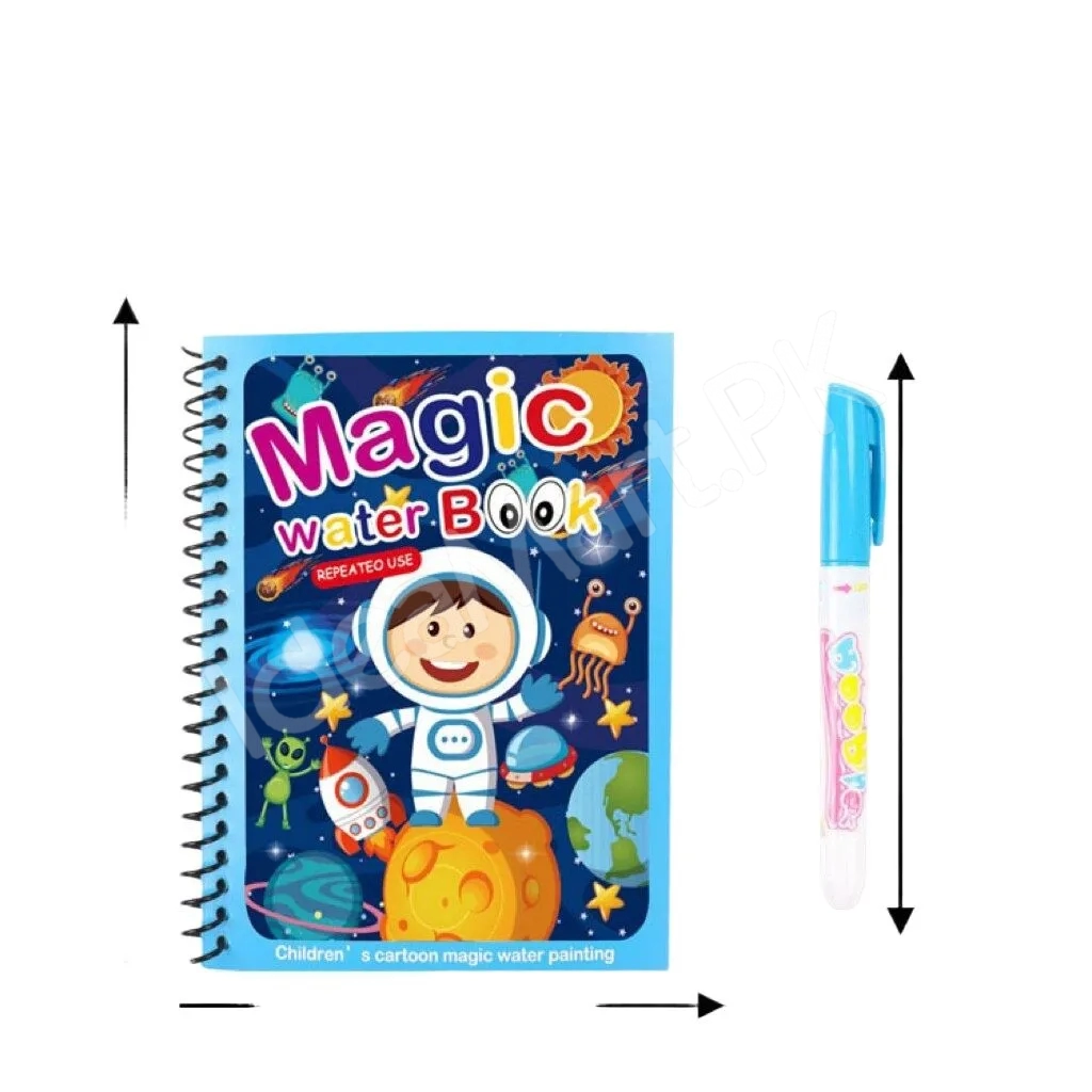 1-book1-pen-reusable-coloring-book-water-painting-book-sensory-early-education-puzzle-drawing-toys-product-image