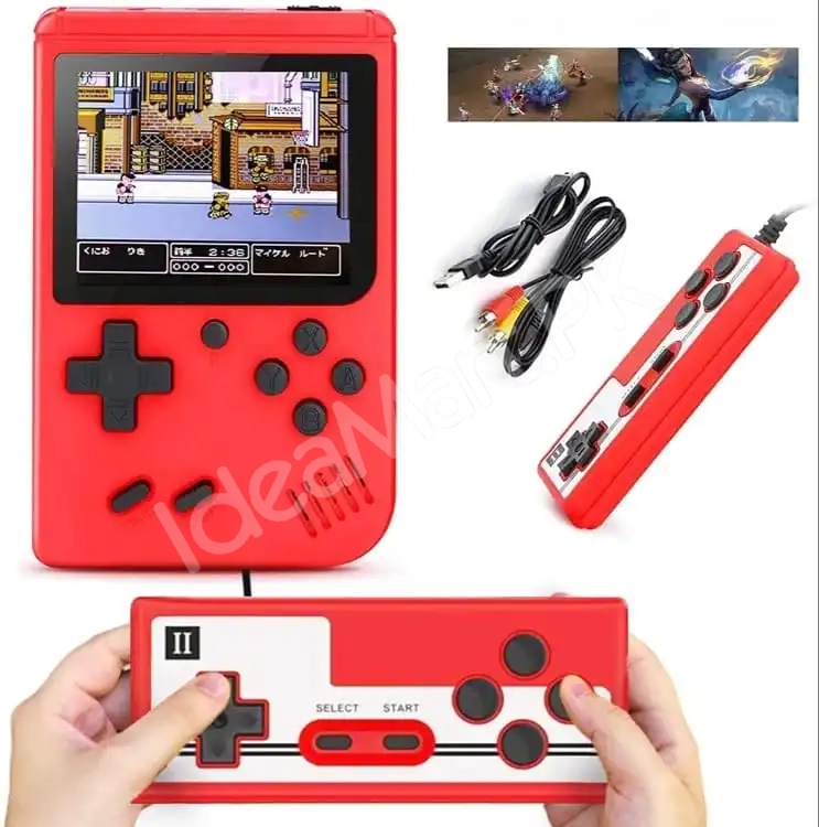 best-quality-original-b-o-rechargeable-400-in-1-sup-game-with-joystick-double-controller-product-image
