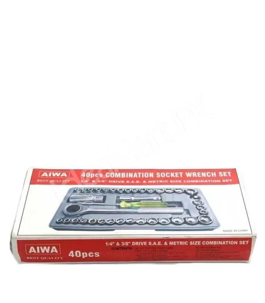 40-piece-socket-wrench-set-chrome-vanadium-steel-ratchet-tool-kit-with-storage-case-product-image