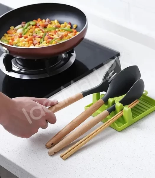 plastic-kitchen-spoon-utensil-holder-fork-spatula-chopsticks-rack-non-slip-spoon-rest-organizer-plastic-product-image