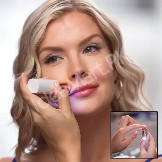 painless-rechargeable-electric-facial-hair-remover-with-led-light-product-image