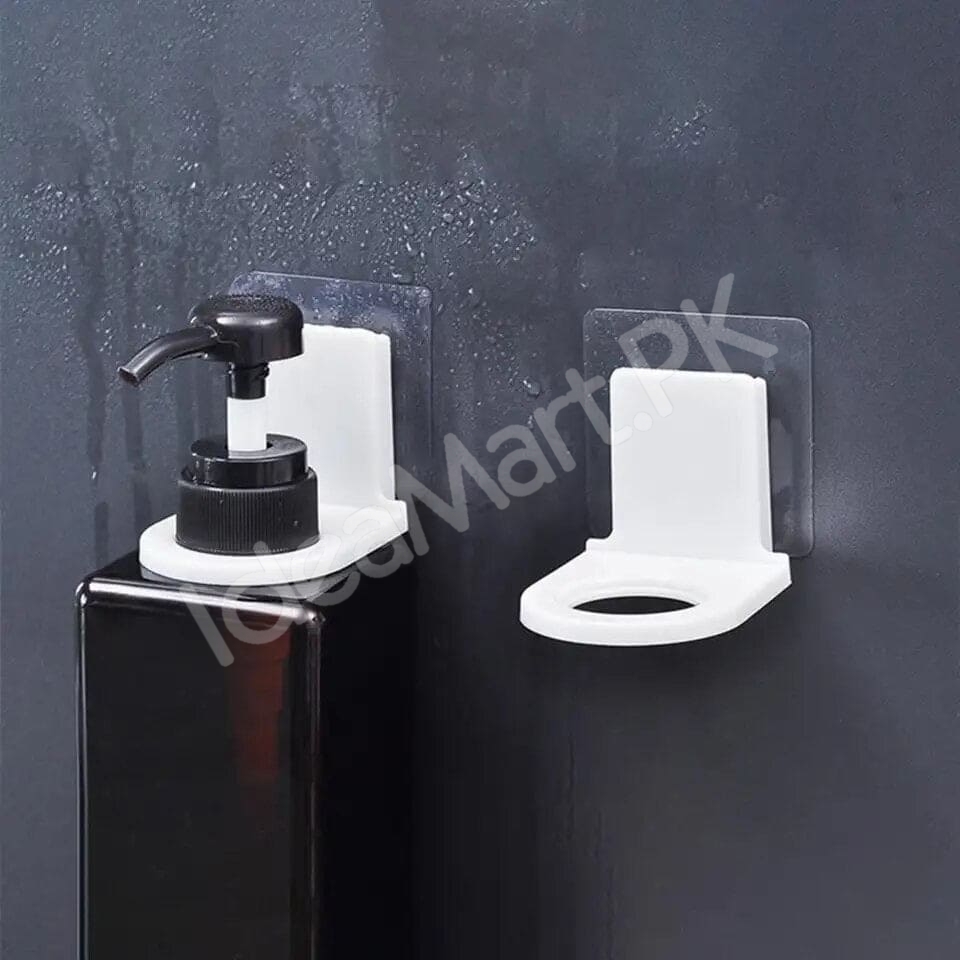 wall-mount-shampoo-soap-dispenser-holder-with-adhesive-back-for-bathroom-shower-storage-product-image
