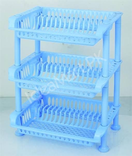 3-layer-plastic-storage-shelf-with-plate-rack-kitchen-and-bathroom-organizer-stackable-corner-shelf-for-household-use-product-image