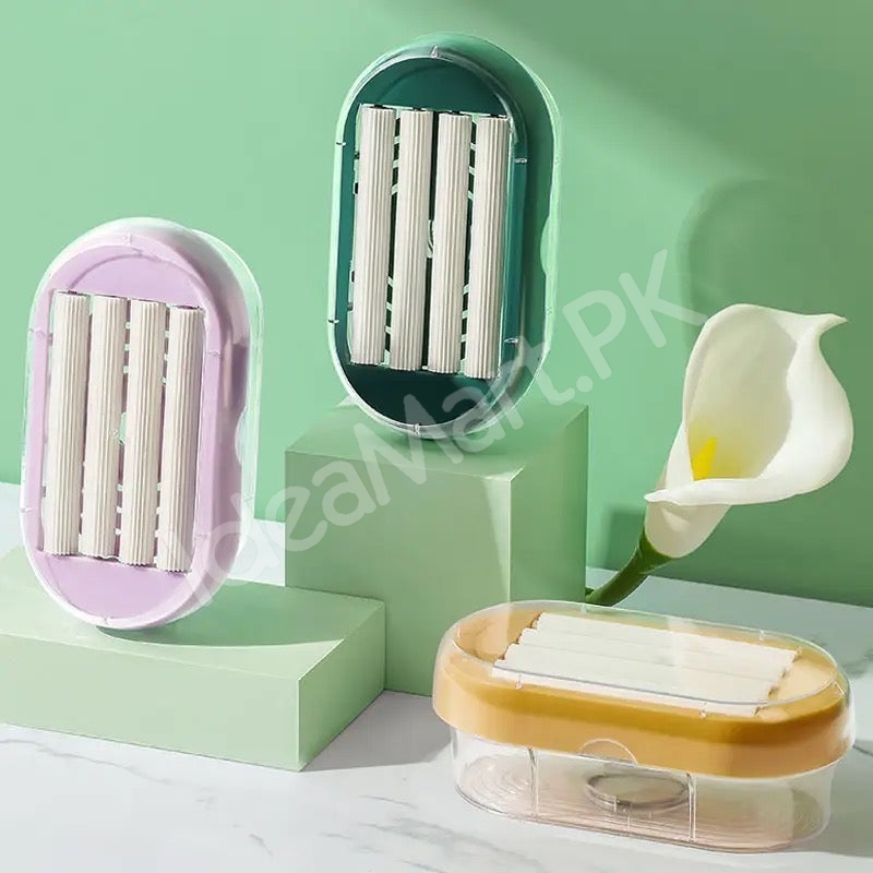 roller-bar-soap-box-and-dispenser-with-lid-quick-foaming-drain-holder-for-bathroom-and-kitchen-countertop-product-image