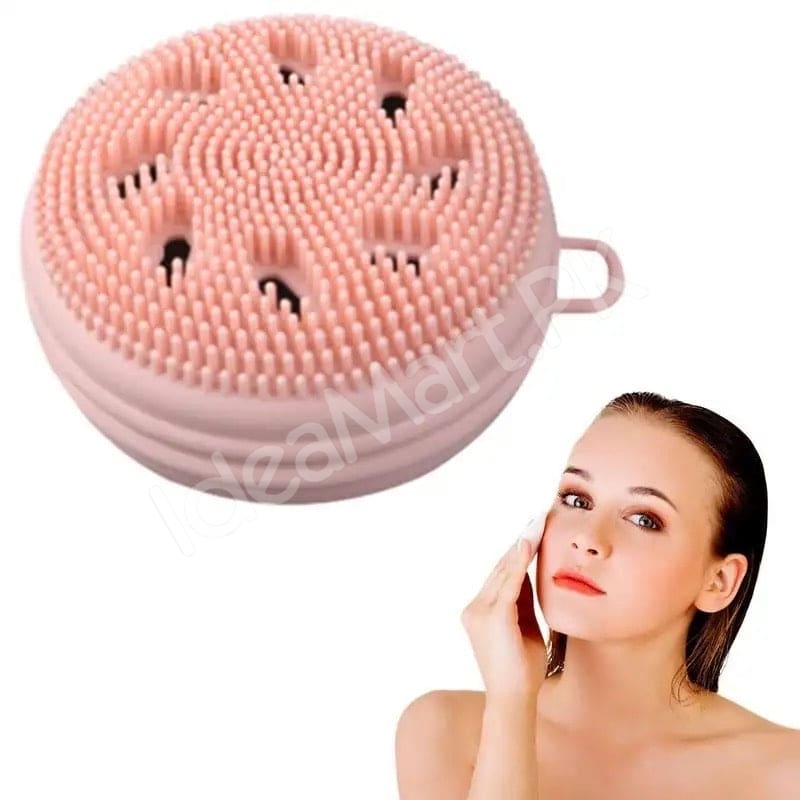 kiwi-shaped-silicone-facial-cleansing-brush-scrubber-with-handle-gentle-exfoliation-for-all-skin-types-product-image