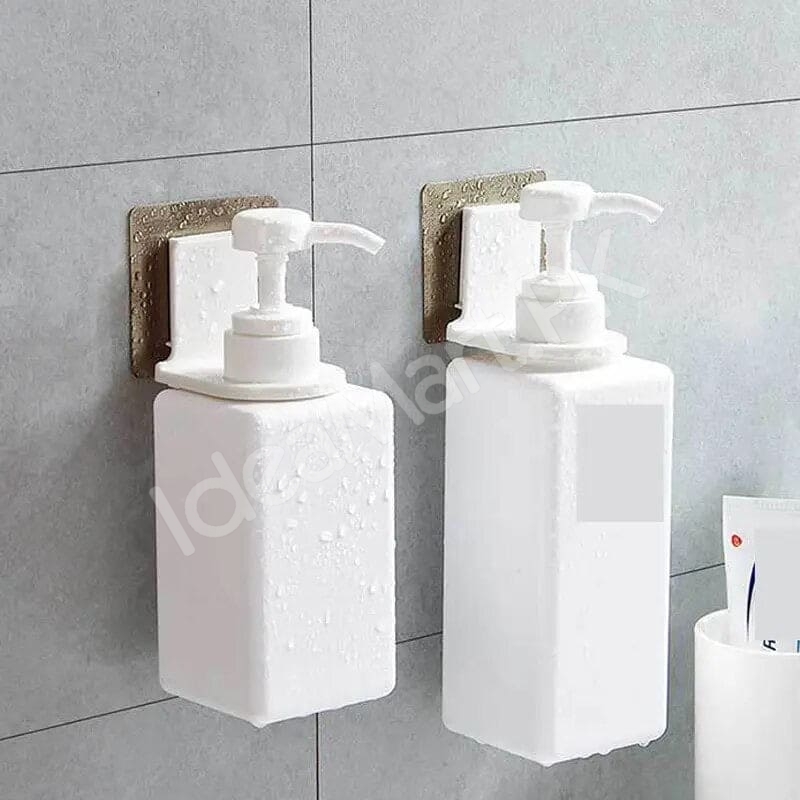 wall-mount-shampoo-soap-dispenser-holder-with-adhesive-back-for-bathroom-shower-storage-product-image