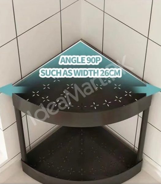 2-layer-breathable-triangle-corner-organizer-large-capacity-bathroom-storage-rack-for-toiletries-essentials-product-image