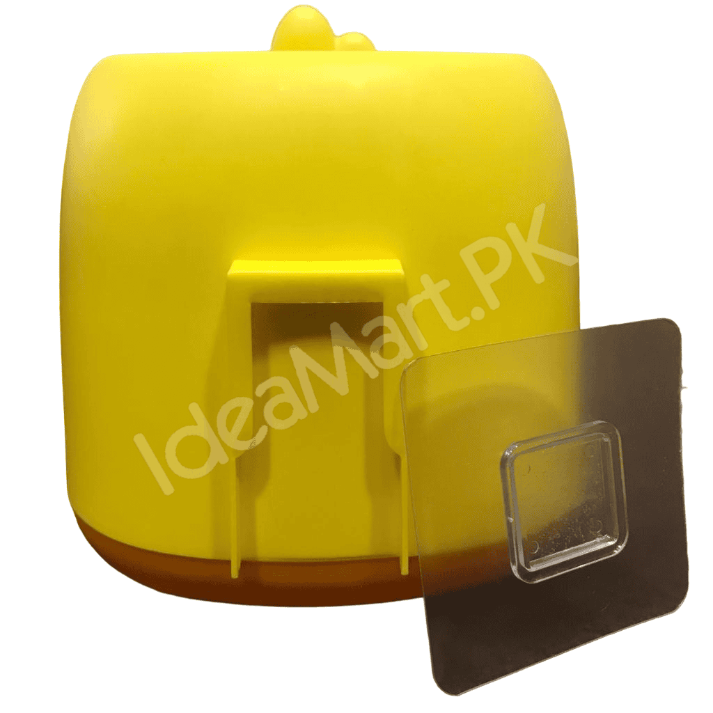 yellow-duck-design-toilet-brush-and-holder-set-for-bathroom-wall-mounted-or-freestanding-with-long-handle-product-image